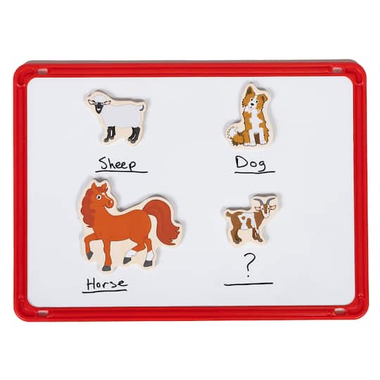 Spark & Wow Wooden Animals Magnet Set